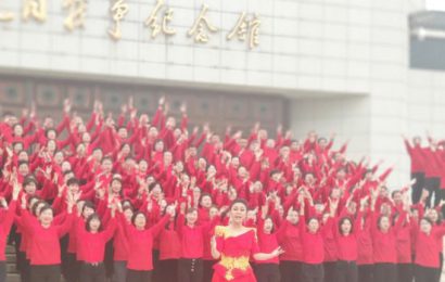 音乐电视《中华颂》在中国人民抗日战争纪念馆唱响